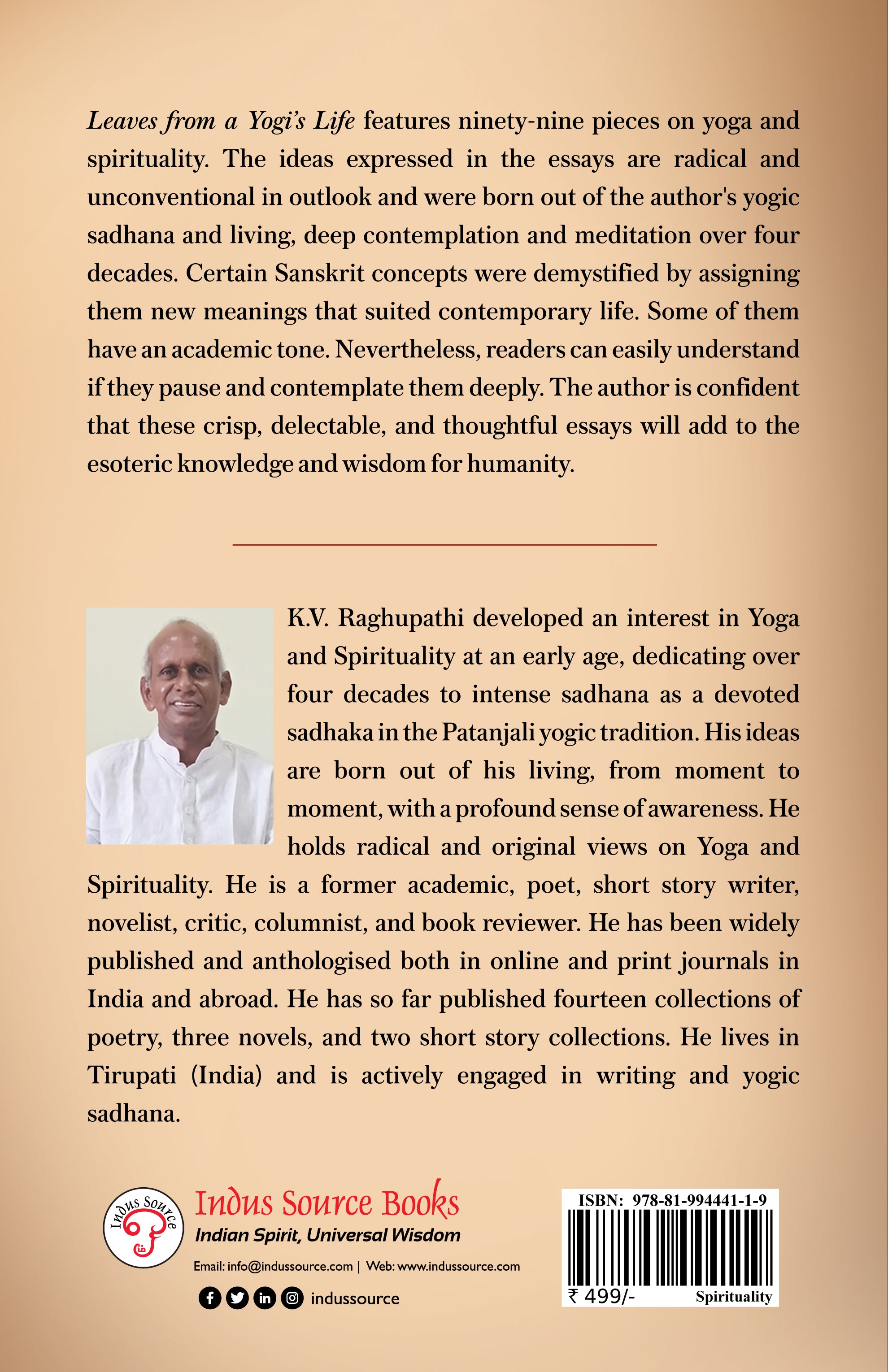 Leaves from a Yogi’s Life